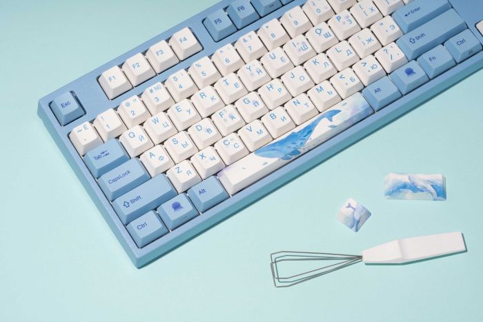 Клавіатура Varmilo VEA108 Sea Melody Cherry Mx Blue Multicolor