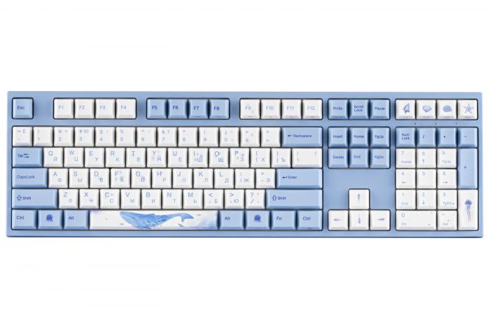 Клавіатура Varmilo VEA108 Sea Melody Cherry Mx Red Multicolor