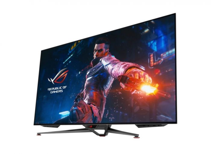 Монітор Asus 47.5" ROG Swift PG48UQ 4xHDMI, DP, 4xUSB, MM, OLED, 3840x2160, 138Hz, 0.1ms, DCI-P3 98%, G-SYNC, HDR10