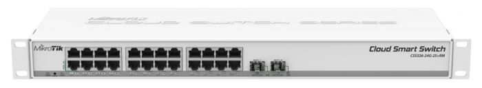 Комутатор MikroTik Cloud Smart Switch CSS326-24G-2S+RM