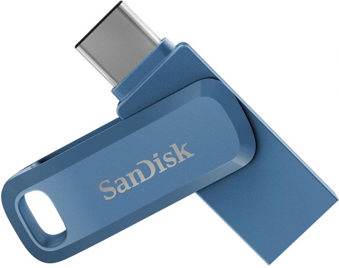 Накопичувач SanDisk   64GB USB-Type C Ultra Dual Drive Go Navy Blue