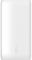 Універсальна літієва батарея Power Bank Belkin 10000mAh, 18W, USB-A, USB-C White