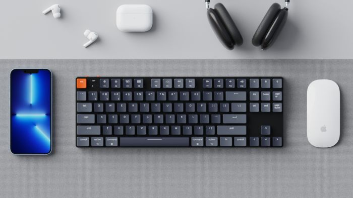 Клавіатура Keychron K1SE 87 Key Gateron Blue RGB WL UA Black