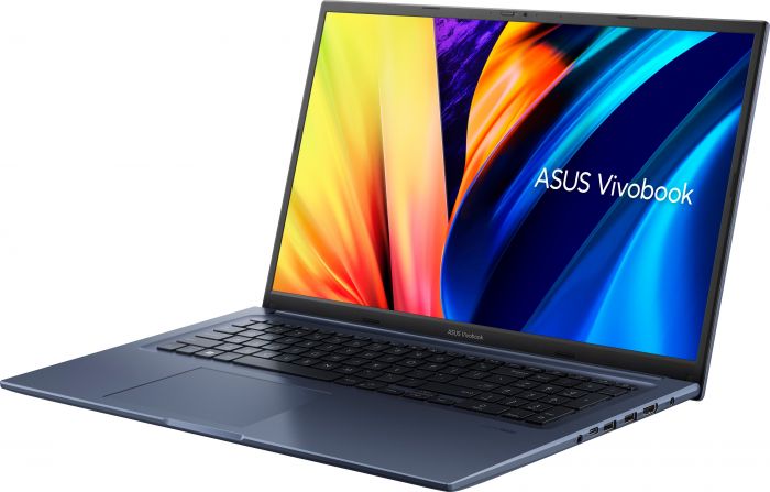 Ноутбук ASUS K1703ZA-AU147 17.3FHD IPS/Intel i3-1220P/12/256F/int/noOS/Blue