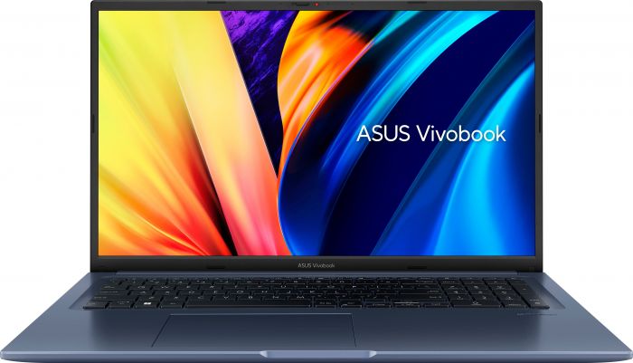 Ноутбук ASUS K1703ZA-AU147 17.3FHD IPS/Intel i3-1220P/12/256F/int/noOS/Blue