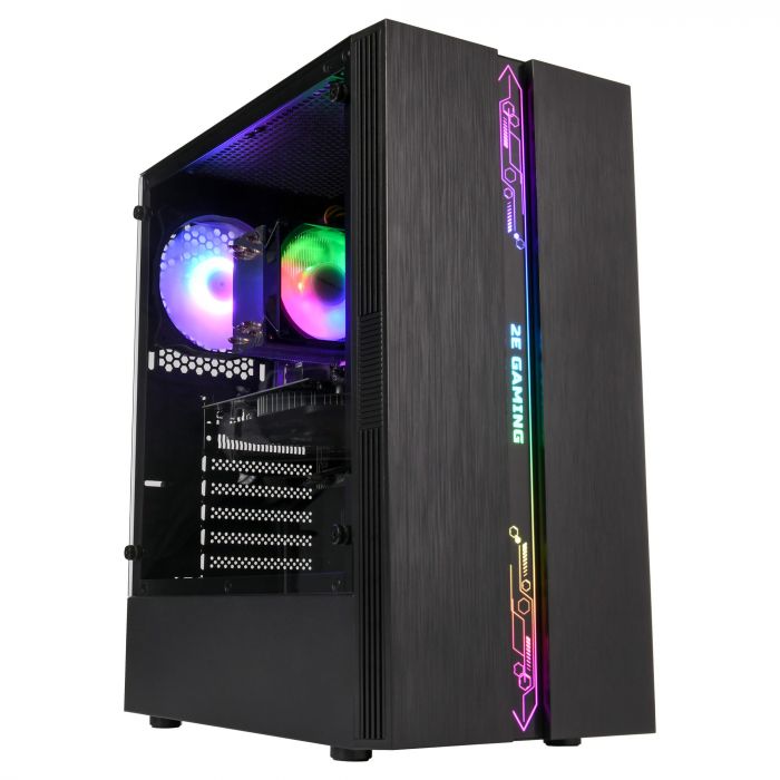 Комп’ютер персональний 2E Complex Gaming Intel i5-12400F/H610/16/256F+1000/RX560-4/FreeDos/2E-G2107-500/500W