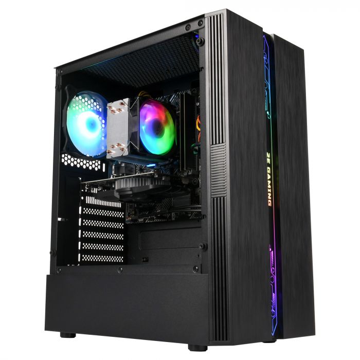 Комп’ютер персональний 2E Complex Gaming Intel i5-12400F/H610/16/256F+1000/RX560-4/FreeDos/2E-G2107-500/500W