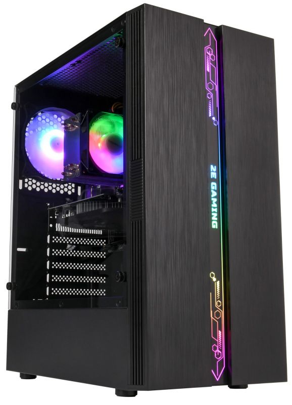 Комп’ютер персональний 2E Complex Gaming Intel i5-12400F/H610/16/256F+1000/RX560-4/FreeDos/2E-G2107-500/500W