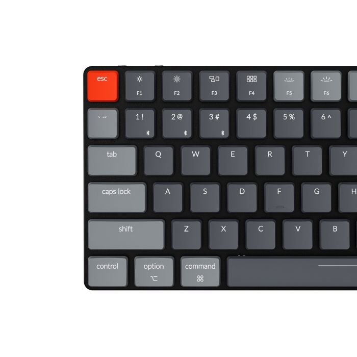 Клавіатура Keychron K3 84 Key Gateron Red RGB WL UA Black