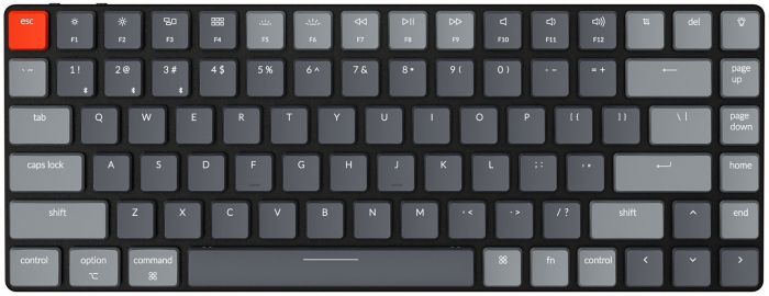 Клавіатура Keychron K3 84 Key Gateron Brown RGB WL UA Black