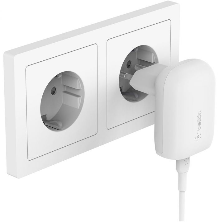 Мережевий ЗП Belkin Home Charger 30W PD PPS USB-С - USB-С 1m