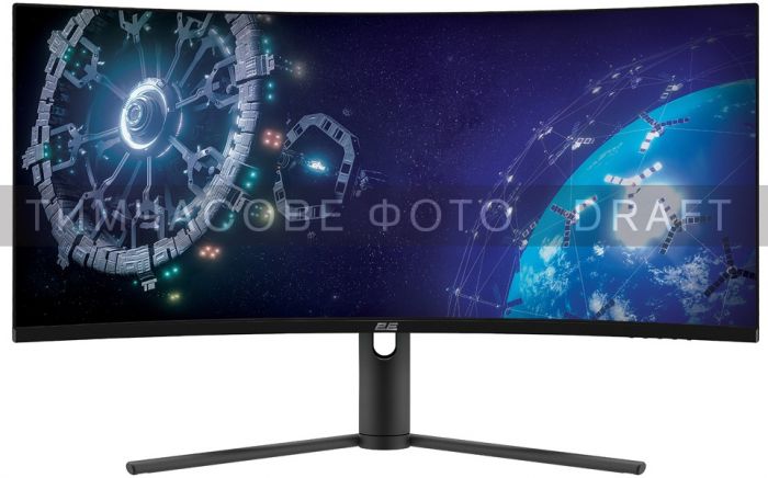 Монітор LCD 34" 2E GAMING G3422B 2xHDMI, DP, MM, VA, 3440x1440, 165Hz, 1ms, NTSC85%, CURVED, FreeSync, HAS