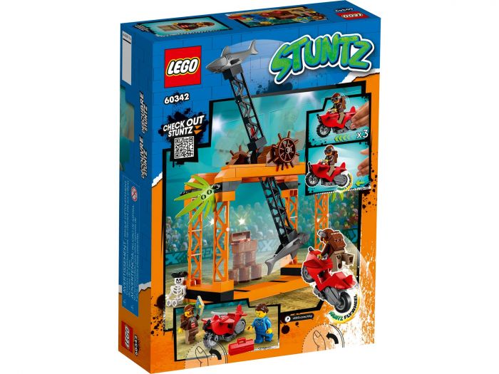 Конструктор LEGO City Stuntz Каскадерське завдання «Напад Акули»