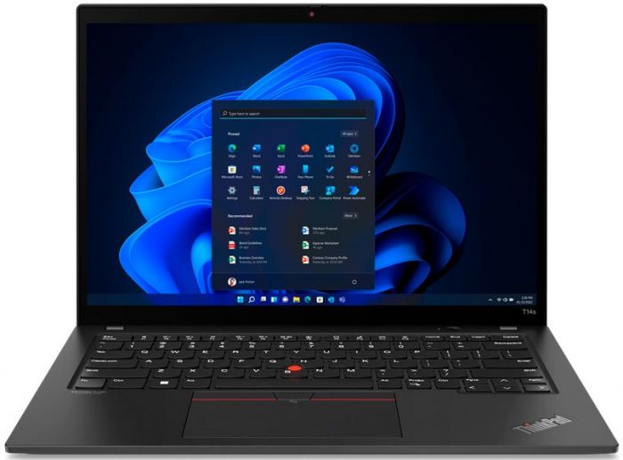 Ноутбук Lenovo ThinkPad T14s 14WUXGA IPS AG/Intel i7-1260P/16/1024F/int/DOS