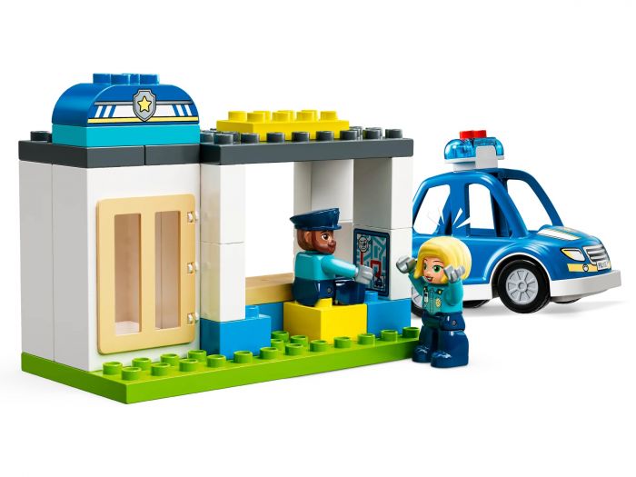 Конструктор LEGO DUPLO Town Поліцейська дільниця та гелікоптер