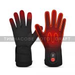 Рукавиці з підігрівом 2E Touch Lite Black, розмір М/L