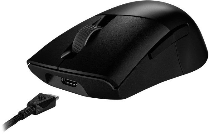 Миша ASUS ROG Keris AimPoint RGB USB/WL/BT Black