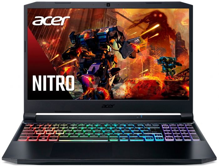 Ноутбук Acer Nitro 5 AN515-57 15.6FHD IPS 144Hz/Intel i5-11400H/16/512F/NVD3050-4/Lin/Black