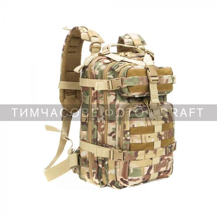 Рюкзак тактичний 2Е, 25L, Molle, камуфляж