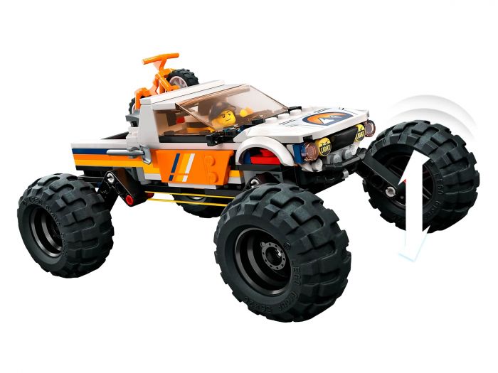 Конструктор LEGO City Пригоди на позашляховику 4x4