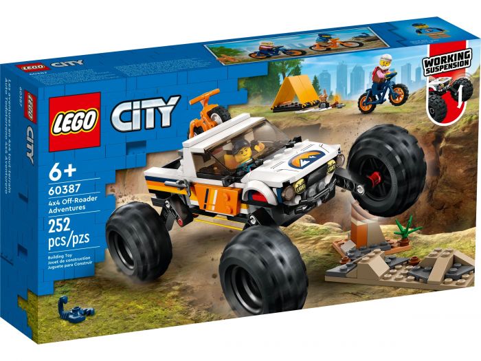 Конструктор LEGO City Пригоди на позашляховику 4x4