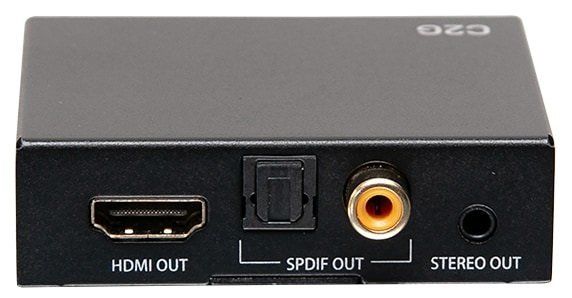 Диембеддер C2G HDMI audio на toslink, mini jack