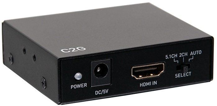 Диембеддер C2G HDMI audio на toslink, mini jack