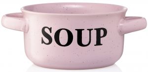 Бульйонниця Ardesto Alcor, 550 мл, рожева, кераміка