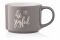 Чашка Ardesto Be joyful, 330 мл, сіра, кераміка