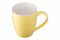 Чашка Ardesto Barocco, 330 мл, жовта, порцеляна