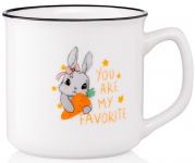 Чашка Ardesto Cute rabbit, 320 мл, порцеляна