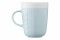 Чашка Ardesto Кnitti, 330 мл, блакитна, порцеляна