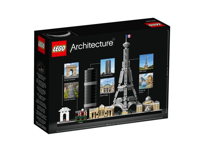 Конструктор LEGO Architecture Париж