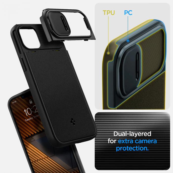 iPhone 14 Optik Armor MagFit Black