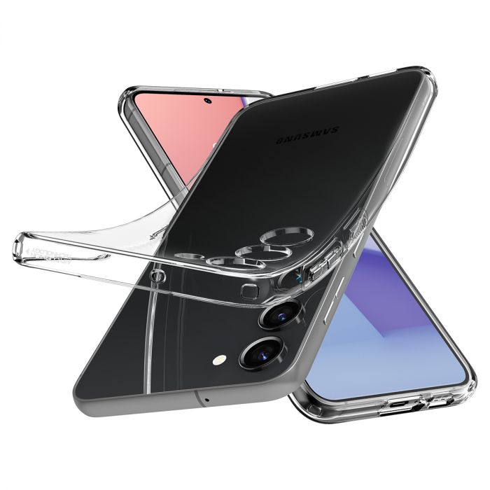 Чохол Spigen для Samsung Galaxy S23 Crystal Flex, Crystal Clear