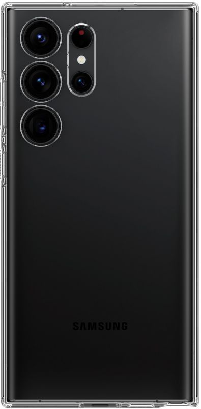 Чохол Spigen для Samsung Galaxy S23 Ultra Crystal Flex, Crystal Clear