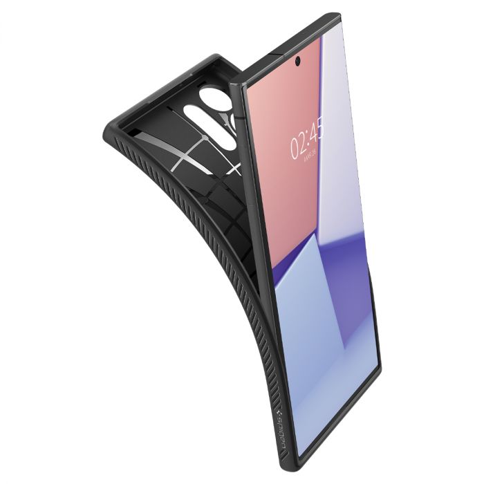 Чохол Spigen для Samsung Galaxy S23 Ultra Liquid Air, Matte Black