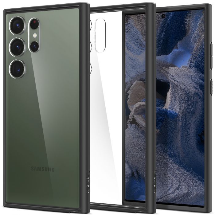 Чохол Spigen для Samsung Galaxy S23 Ultra Ultra Hybrid, Matte Black