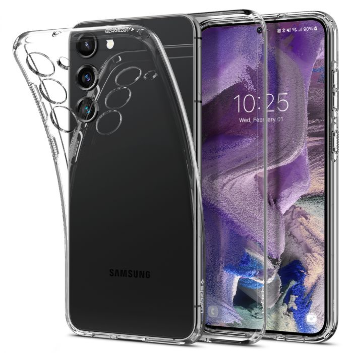 Чохол Spigen для Samsung Galaxy S23 Liquid Crystal, Crystal Clear