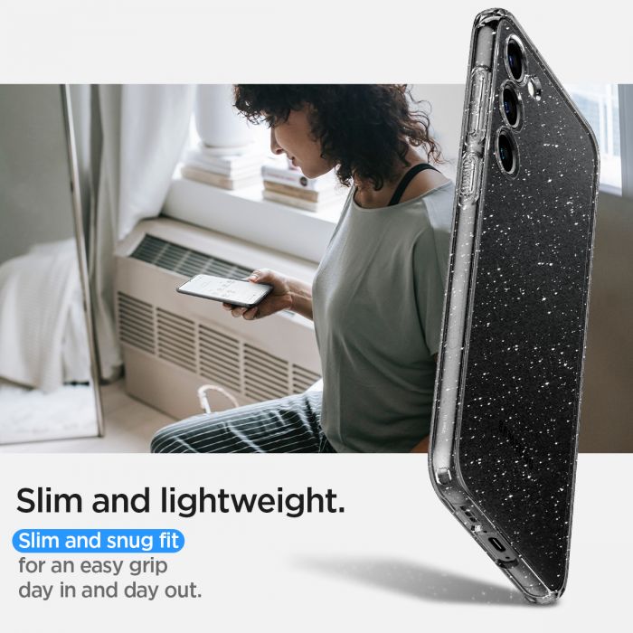 Чохол Spigen для Samsung Galaxy S23 Liquid Crystal Glitter, Crystal Quartz