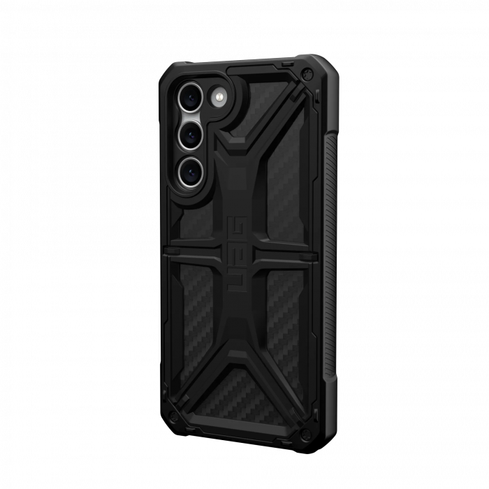 Чохол UAG для Samsung Galaxy S23+ Monarch, Carbon Fiber