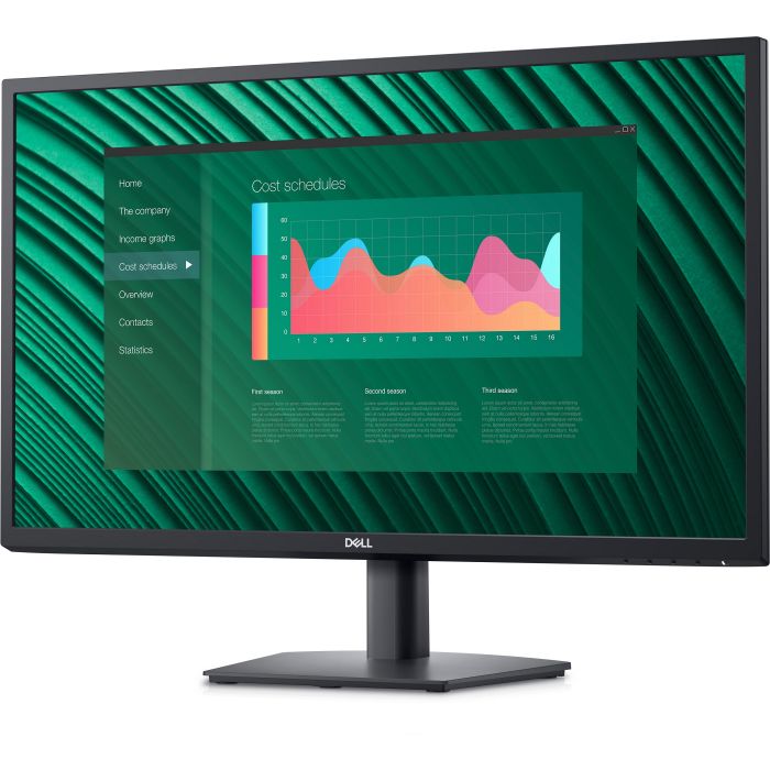 Монітор LCD 27" DELL E2723H D-Sub, DP, VA