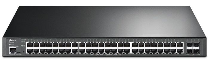 Комутатор TP-LINK TL-SG3452XP 48xGE/PoE+500W 4x10GE SFP+ L2 JetStream 19" 1U