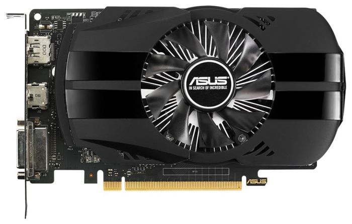 Вiдеокарта ASUS GeForce GTX 1050 TI 4GB GDDR5 PH-GTX1050TI-4G