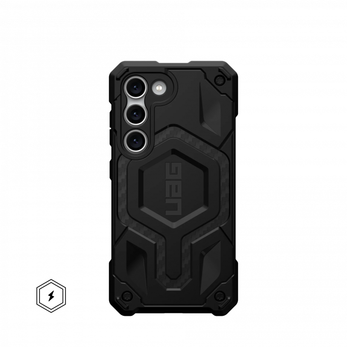 Чохол UAG для Samsung Galaxy S23 Monarch Pro, Carbon Fiber