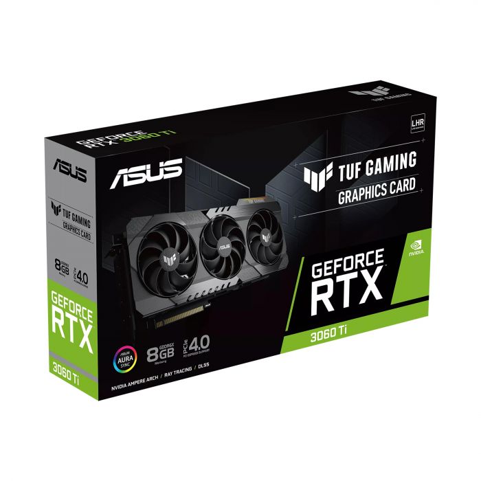Відеокарта ASUS GeForce RTX 3060 Ti 8GB GDDR6X TUF GAMING TUF-RTX3060TI-8GD6X-GAMING