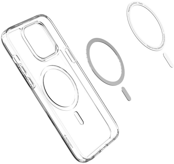 Чохол Spigen для Apple iPhone 14 Pro Ultra Hybrid MagFit, Frost Clear
