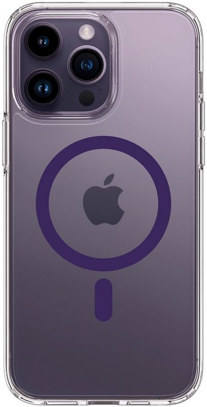 Чохол Spigen для Apple iPhone 14 Pro Ultra Hybrid MagFit, Deep Purple