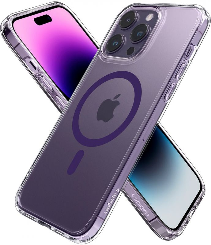 Чохол Spigen для Apple iPhone 14 Pro Ultra Hybrid MagFit, Deep Purple