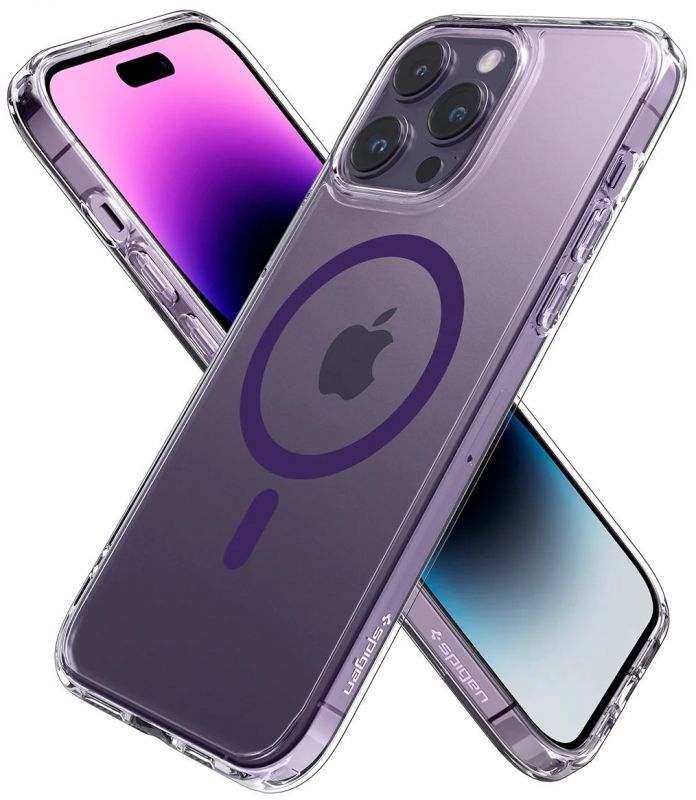 Чохол Spigen для Apple iPhone 14 Pro Max Ultra Hybrid MagFit, Deep Purple
